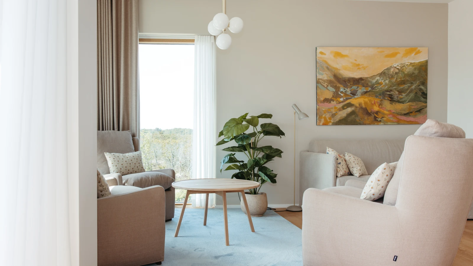 Suite med balkon i Lynghaven - overnatning i Skagen