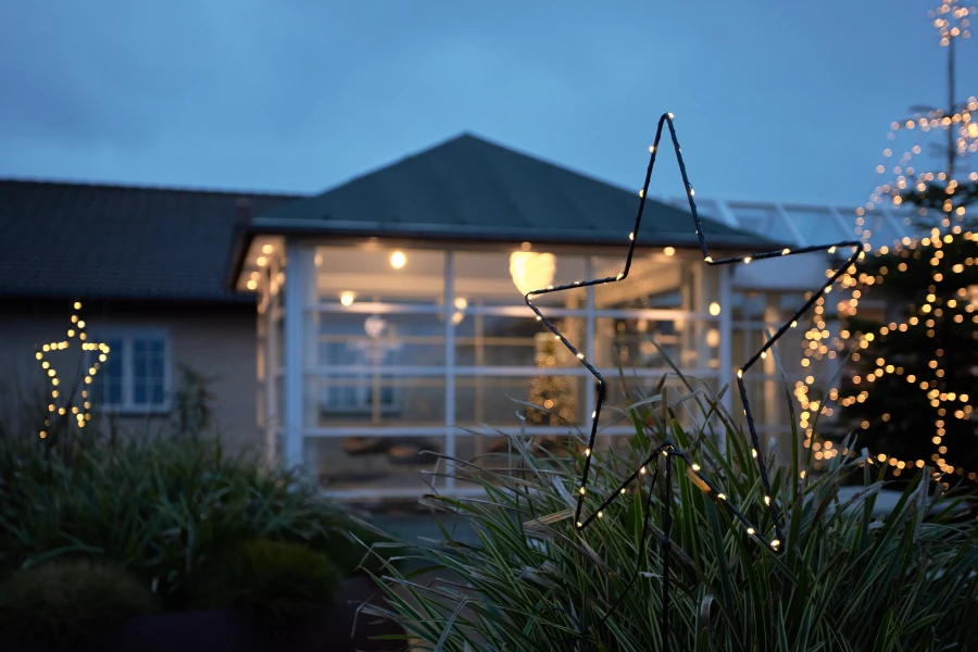 Julestemning udenfor på Color Hotel Skagen