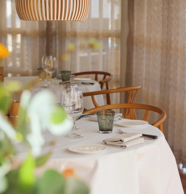 Restaurant Holger med smukt dagslys